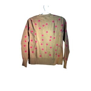 crewneck sweater with pink polka dots from the brand On 34th size small